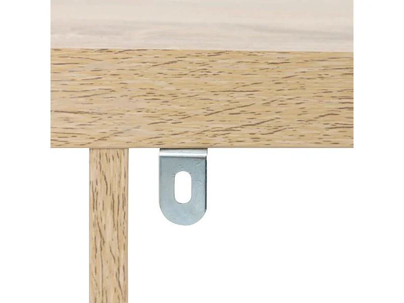 Buffet Bas 12 Cases "Bivoak" 137cm Naturel