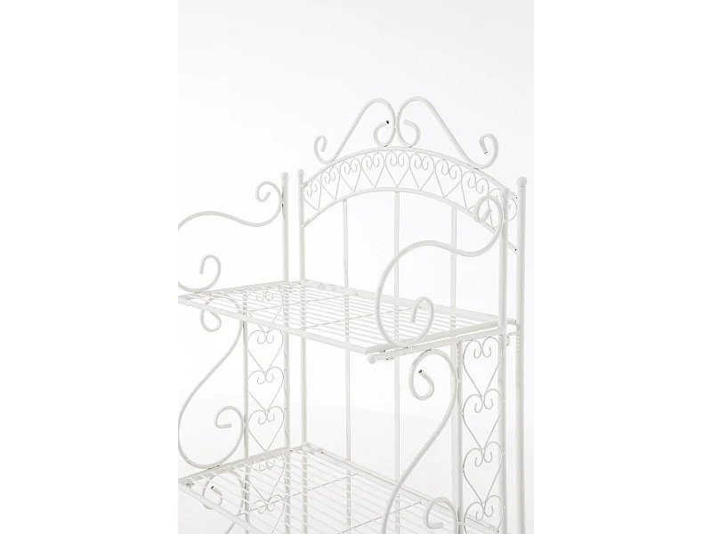 Etagère pour plantes 4 blanche 61 x 33 x 153 cm ETA10016