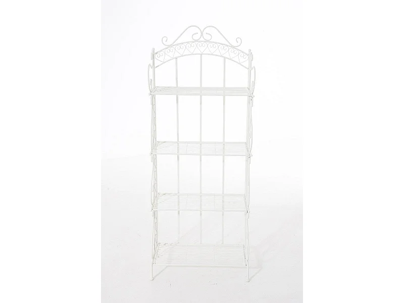 Etagère pour plantes 4 blanche 61 x 33 x 153 cm ETA10016