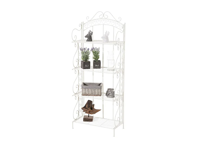 Etagère pour plantes 4 blanche 61 x 33 x 153 cm ETA10016