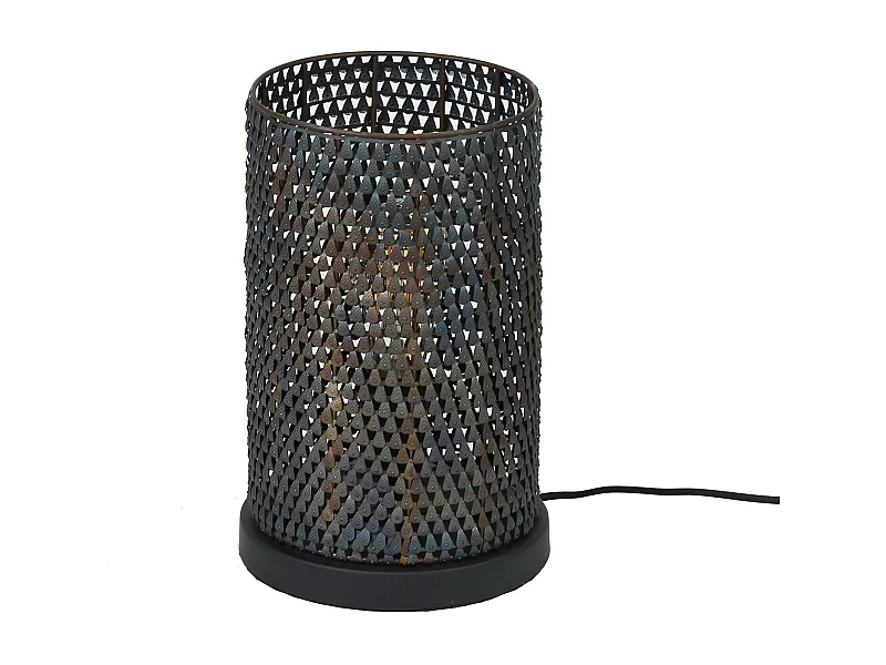 Lampe à poser contemporaine effet maille TRIBECA