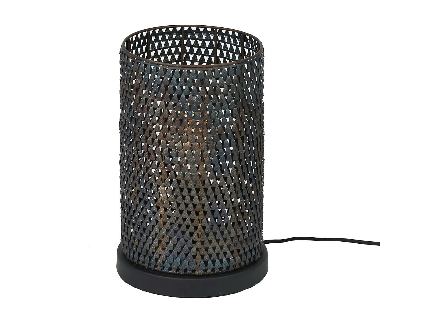 Lampe à poser contemporaine effet maille TRIBECA