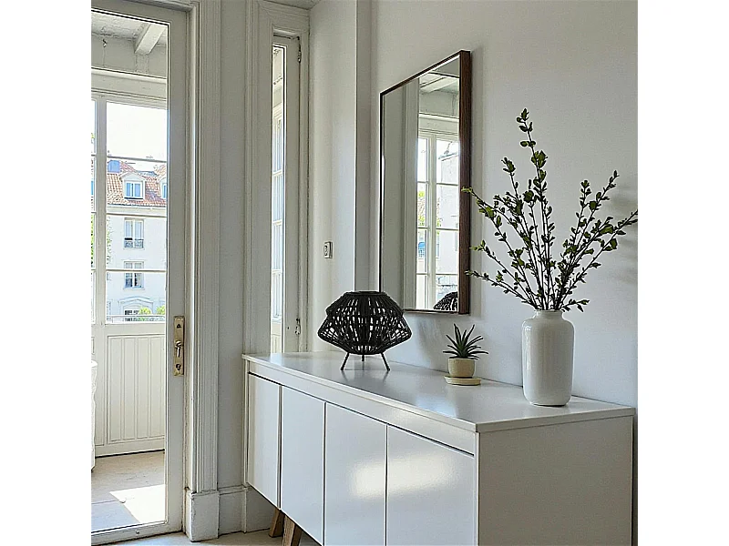 Lampe de table filaire métal noir D 41 cm