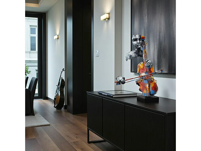 Objet déco à poser violoncelliste