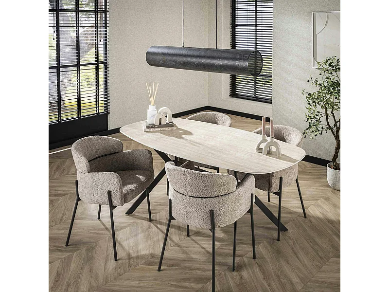Table en céramique design 180 cm ASCOLI