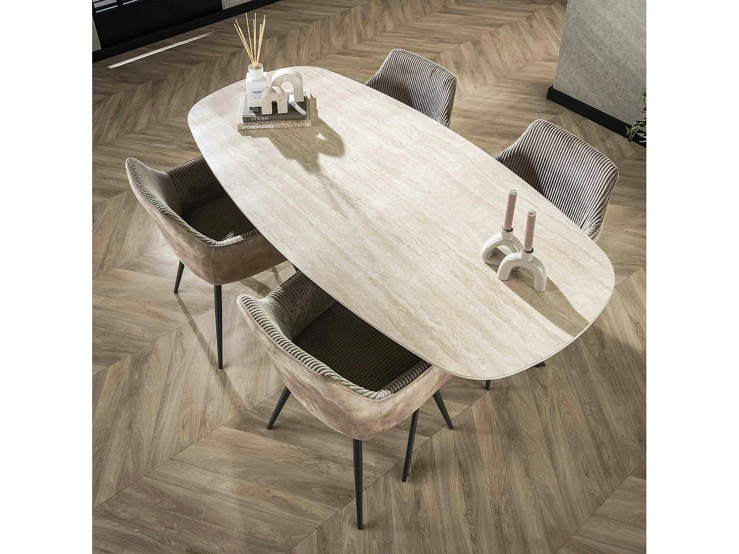 Table en céramique design 180 cm ASCOLI