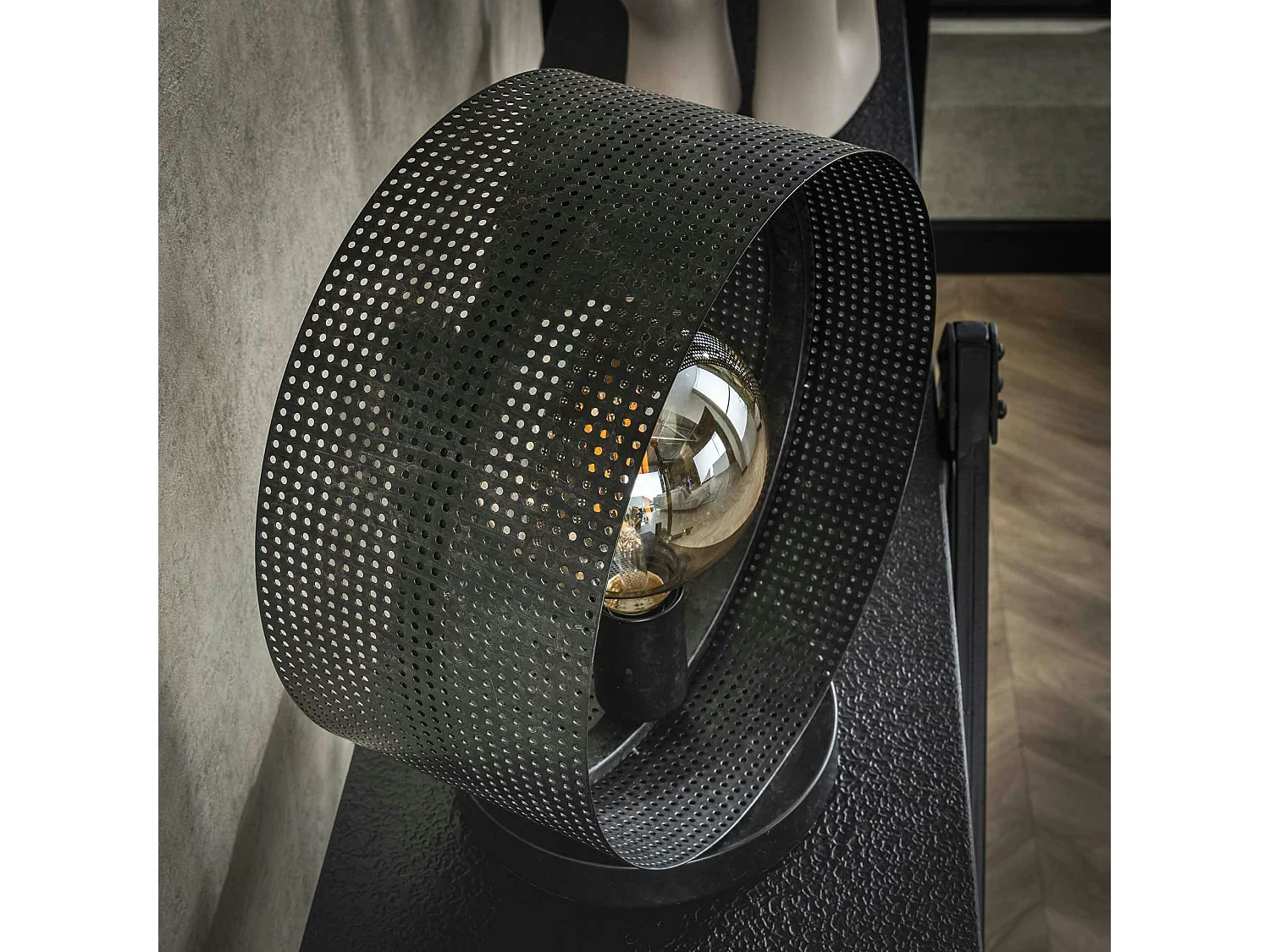 Lampe à poser design forme ronde RALF