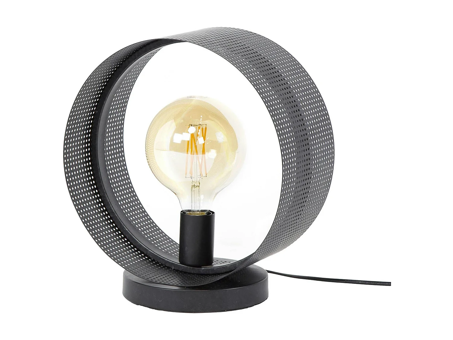 Lampe à poser design forme ronde RALF