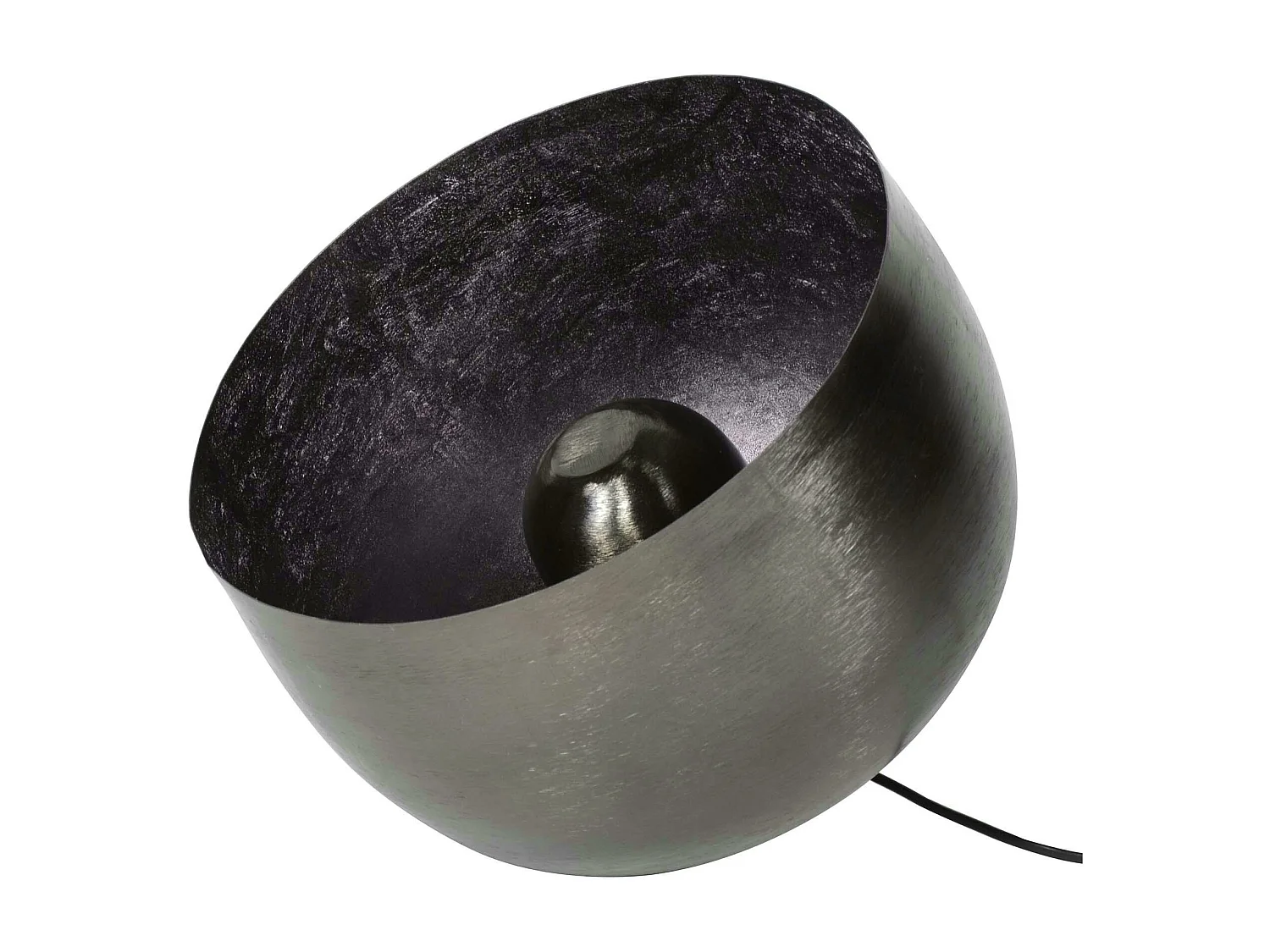 Lampe à poser industrielle cloche noire GM TRIBECA