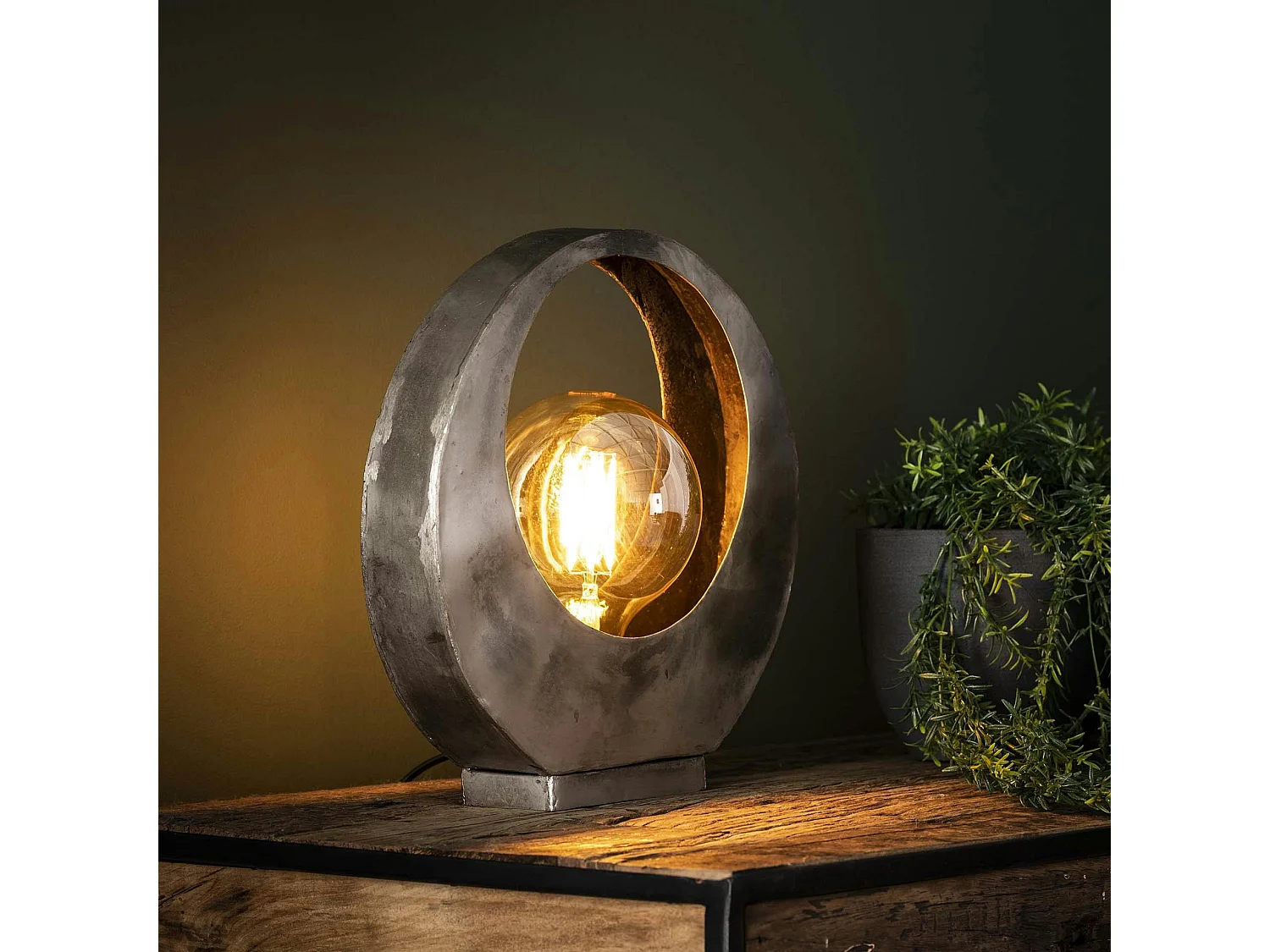 Lampe décorative lune TRIBECA