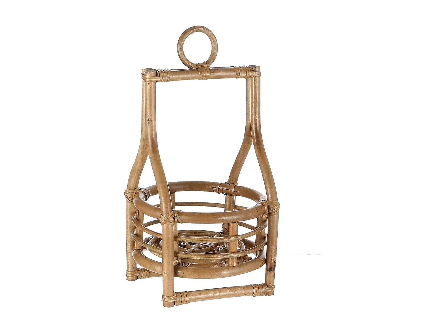 Support plante ou photophore rattan 40 cm