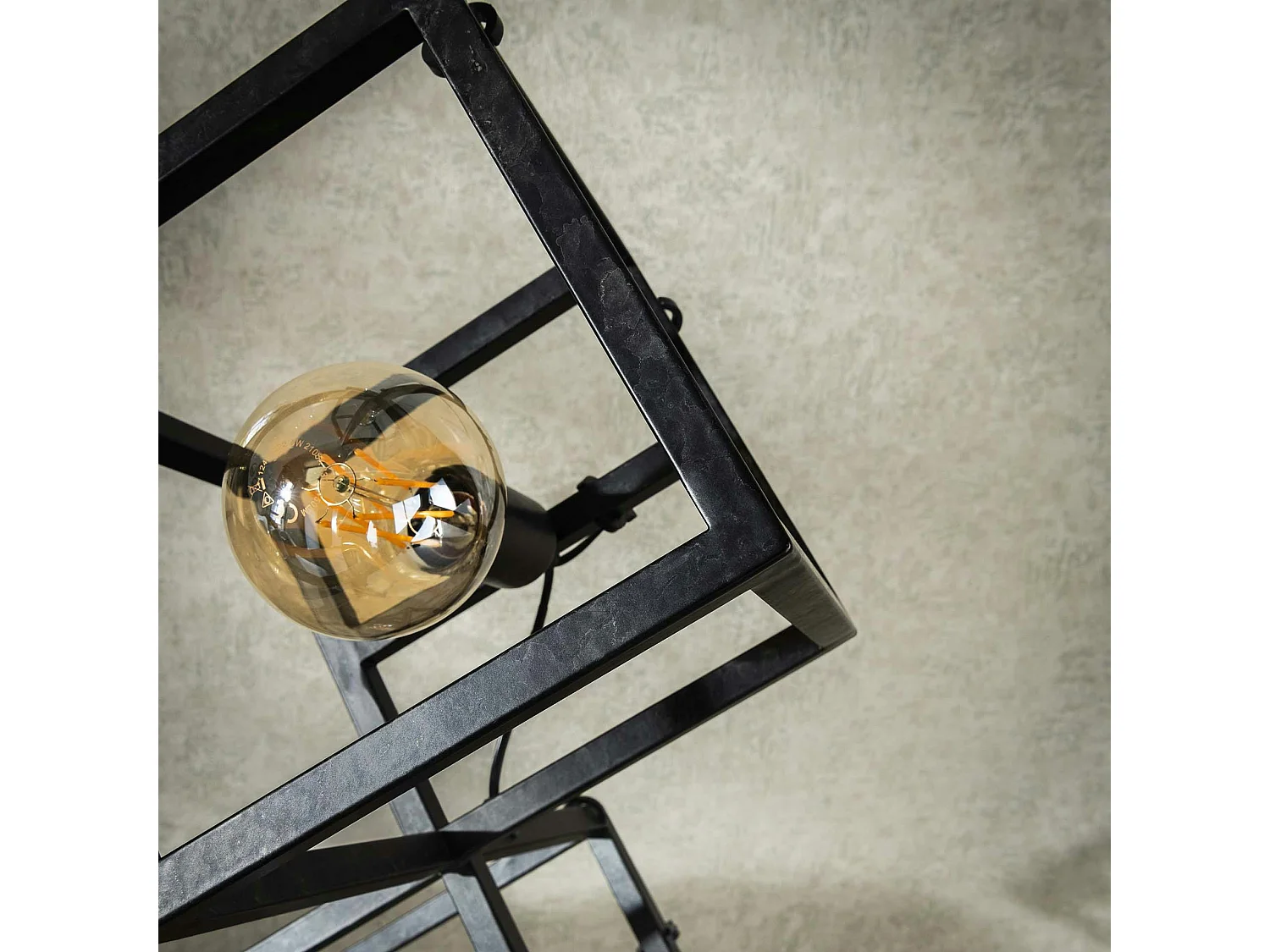 Lampadaire design avec cubes en métal RALF