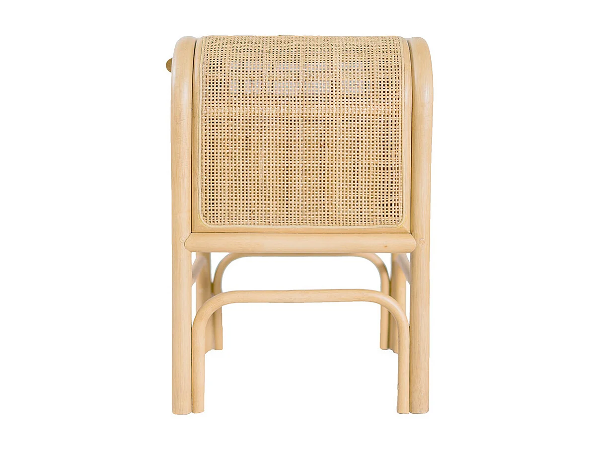 Table de chevet en rotin GALON