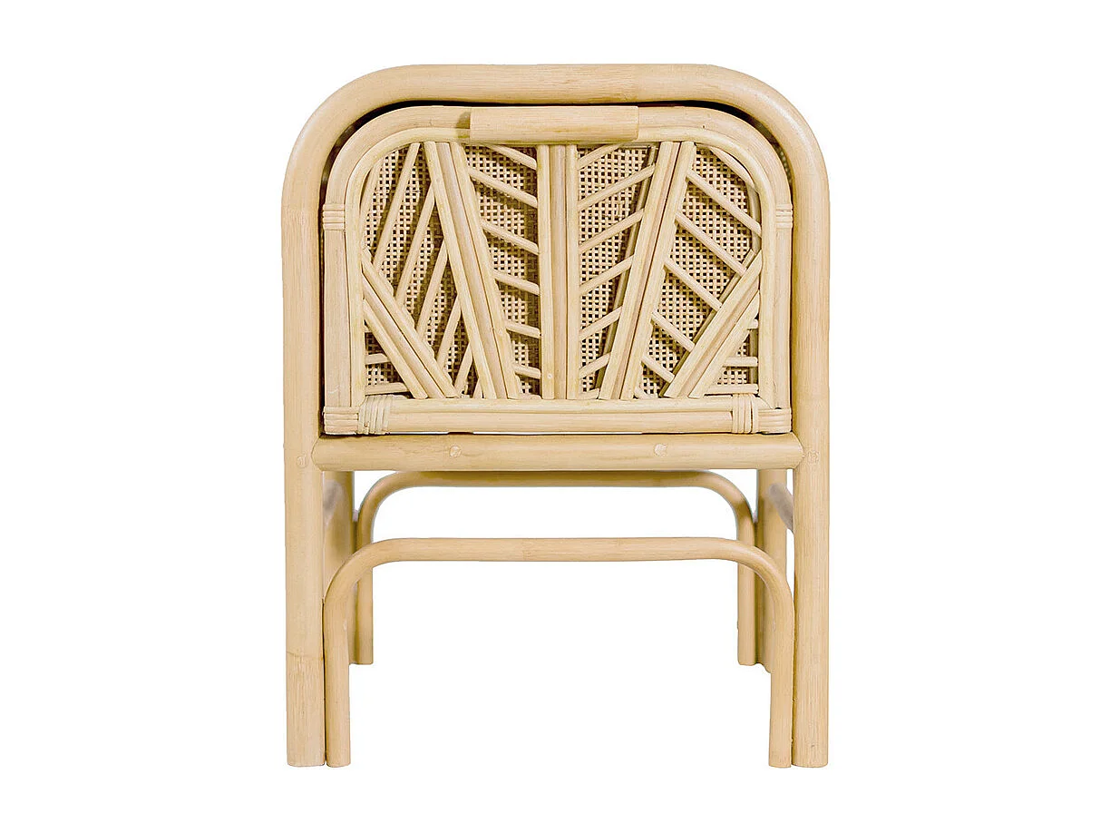 Comodino in rattan GALON