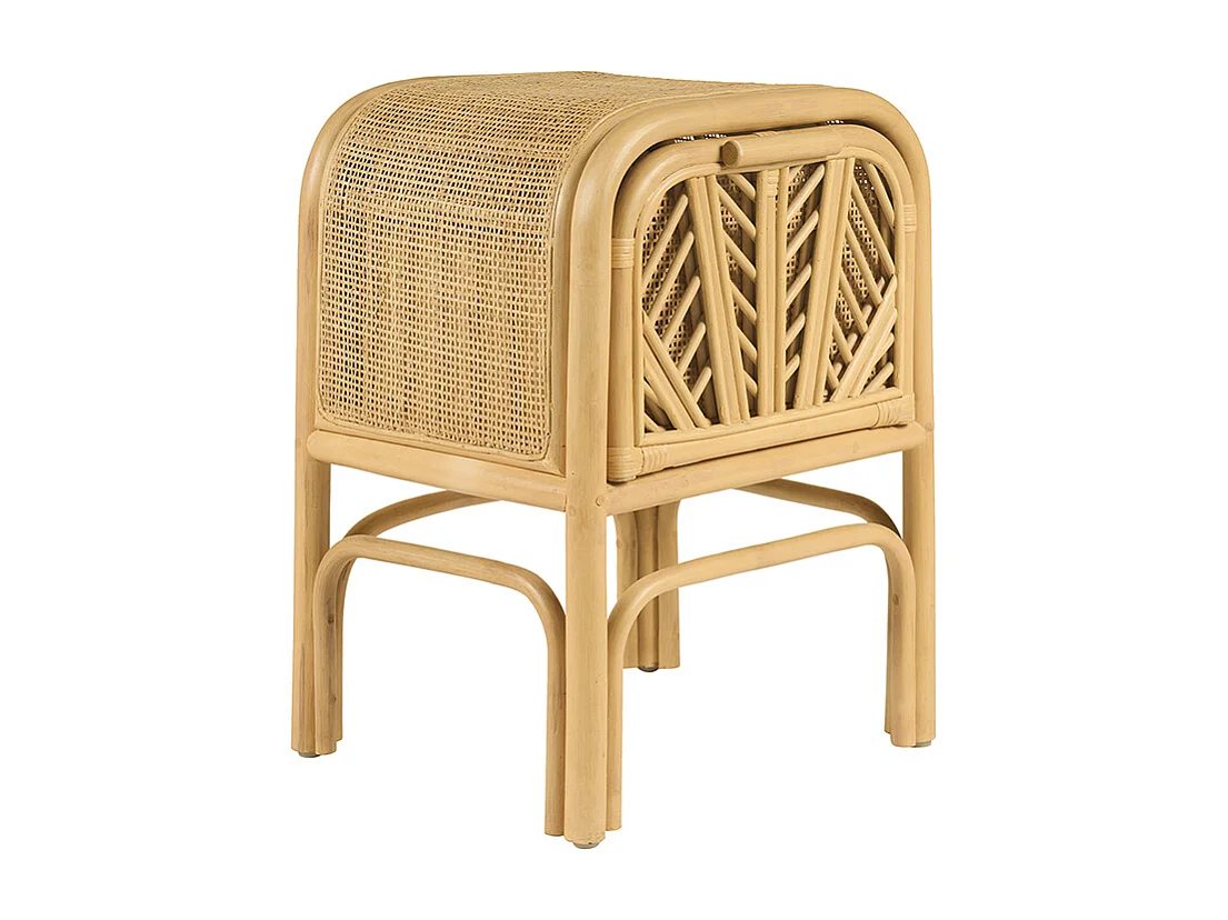 Comodino in rattan GALON