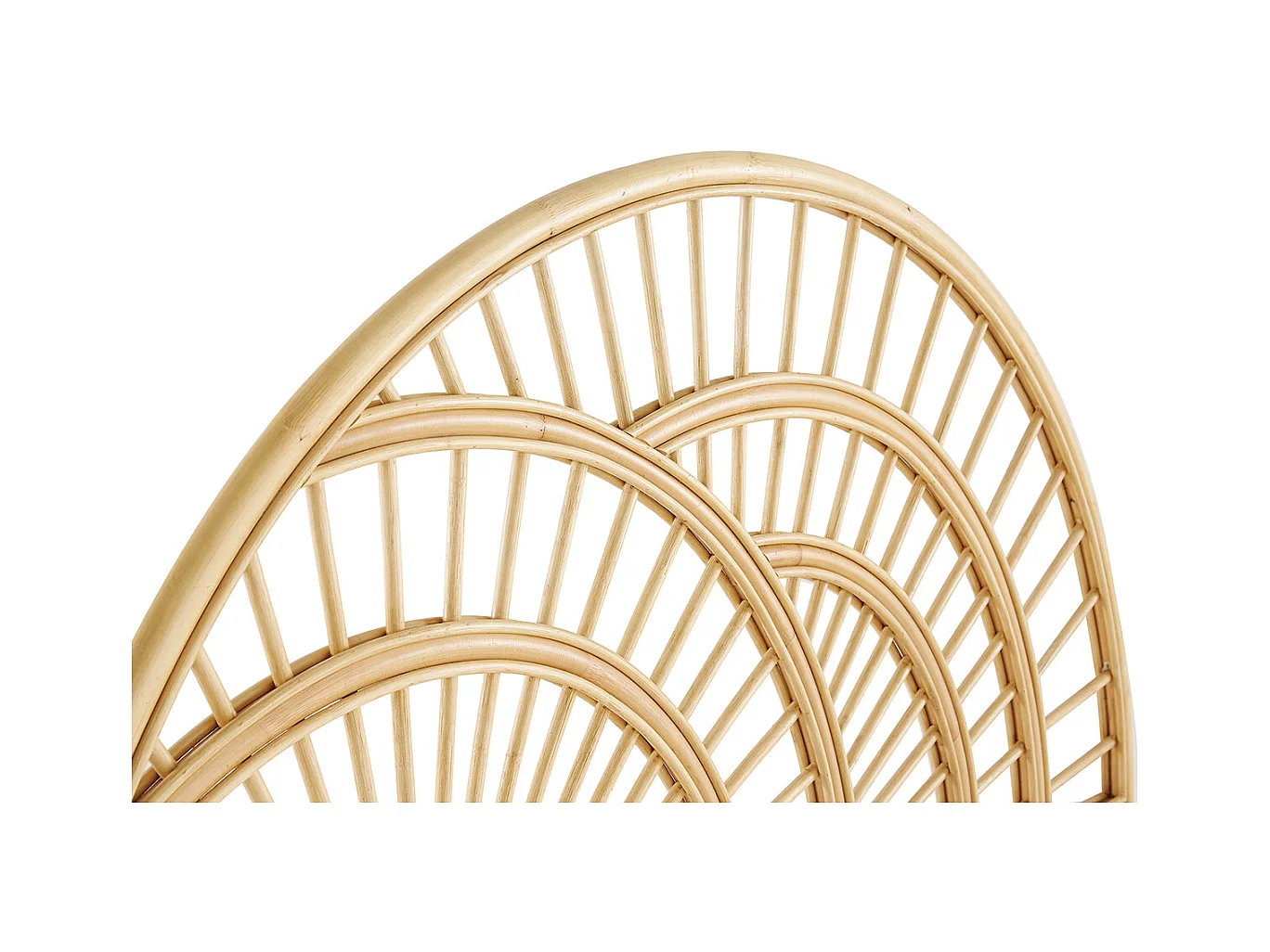Tête de lit déco en rotin naturel L160 cm SUNNY