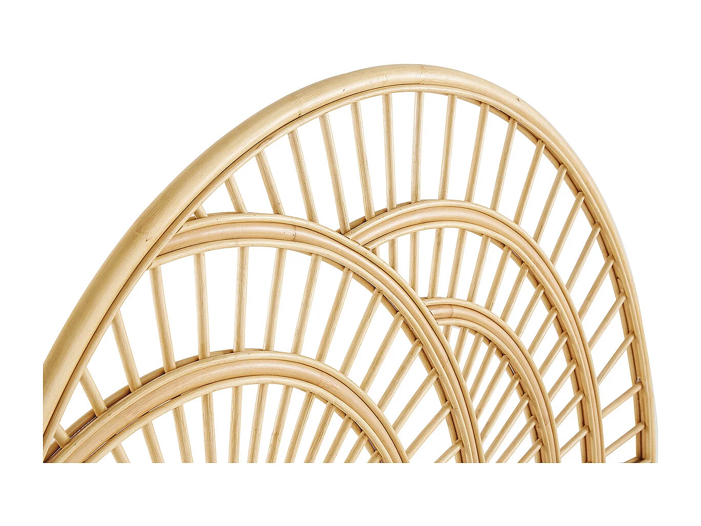 Testata letto in rattan L160 cm SUNNY