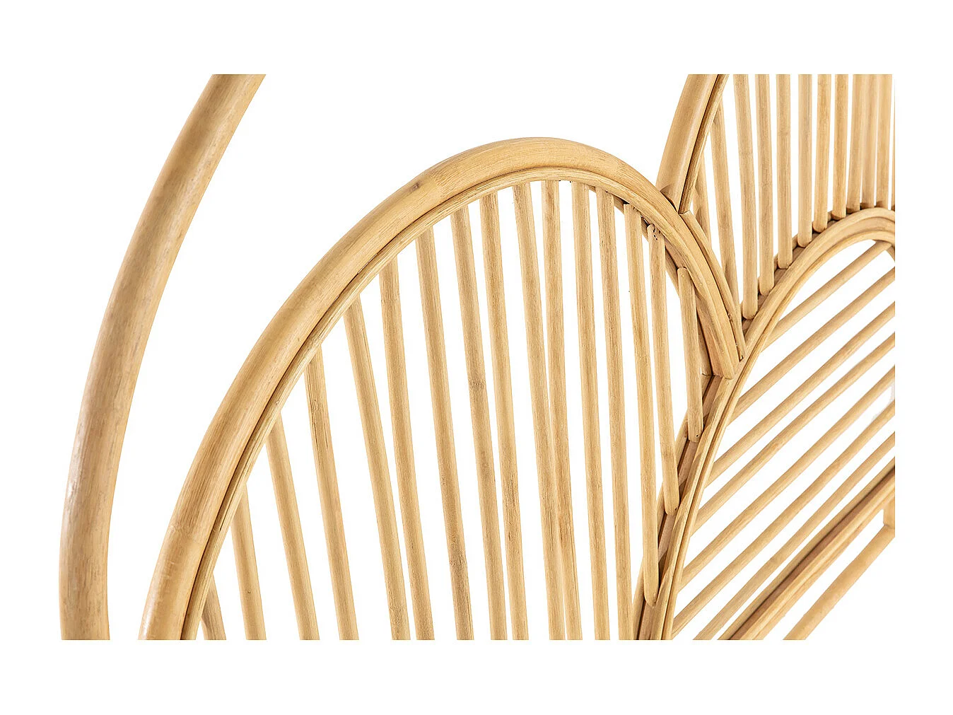 Tête de lit déco en rotin naturel L160 cm PAHOLA