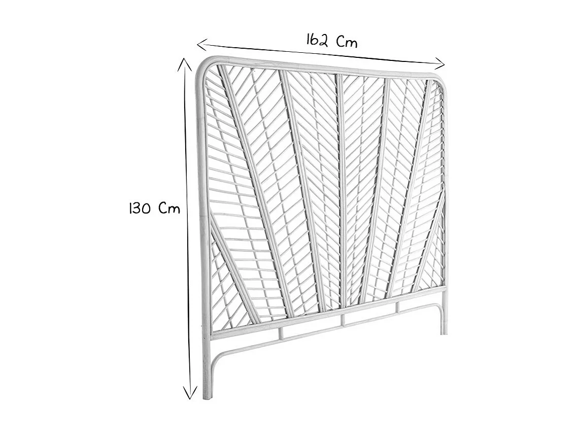 Tête de lit en rotin L162 cm GALON