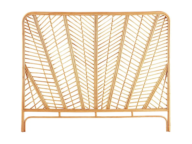 Testiera del letto lit 160 in rattan GALON