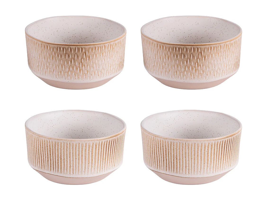 Coffret de 4 bols Miyaki 14 cm