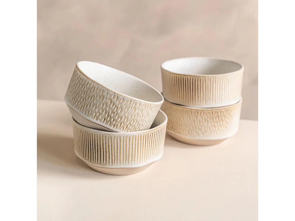 Coffret de 4 bols Miyaki 14 cm