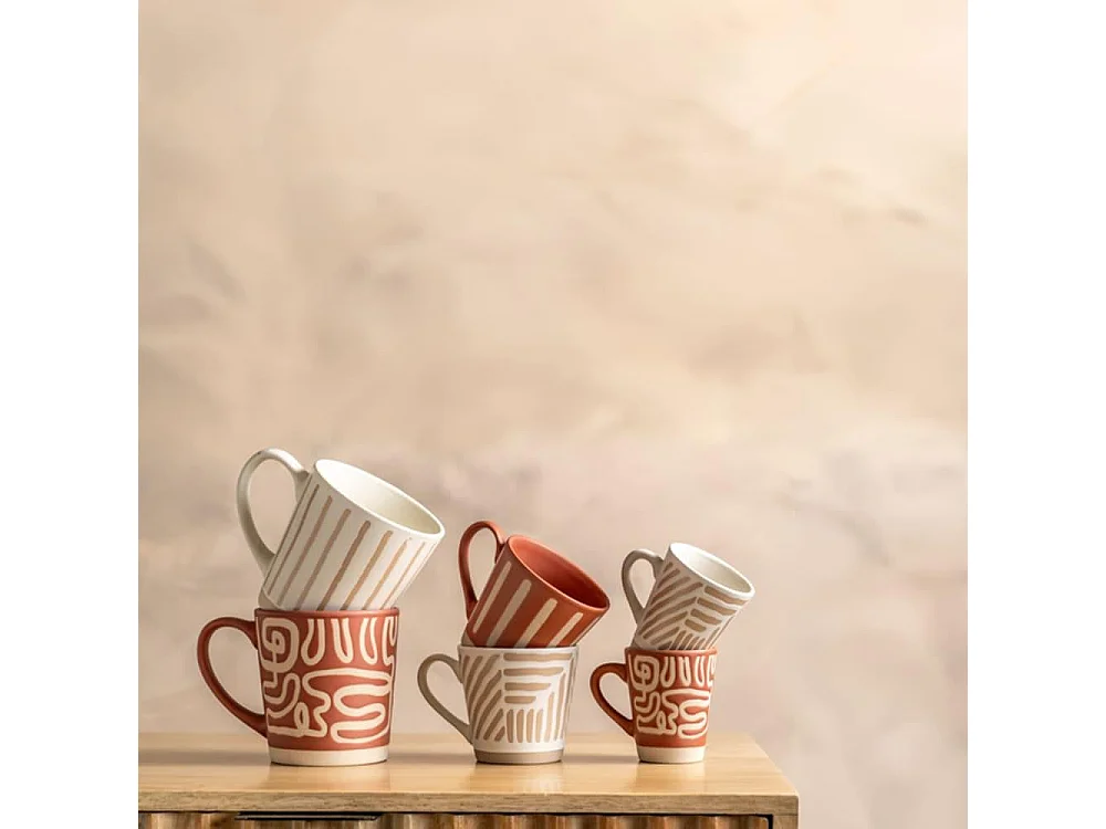 Coffret de 8 tasses Diwali 10 cl