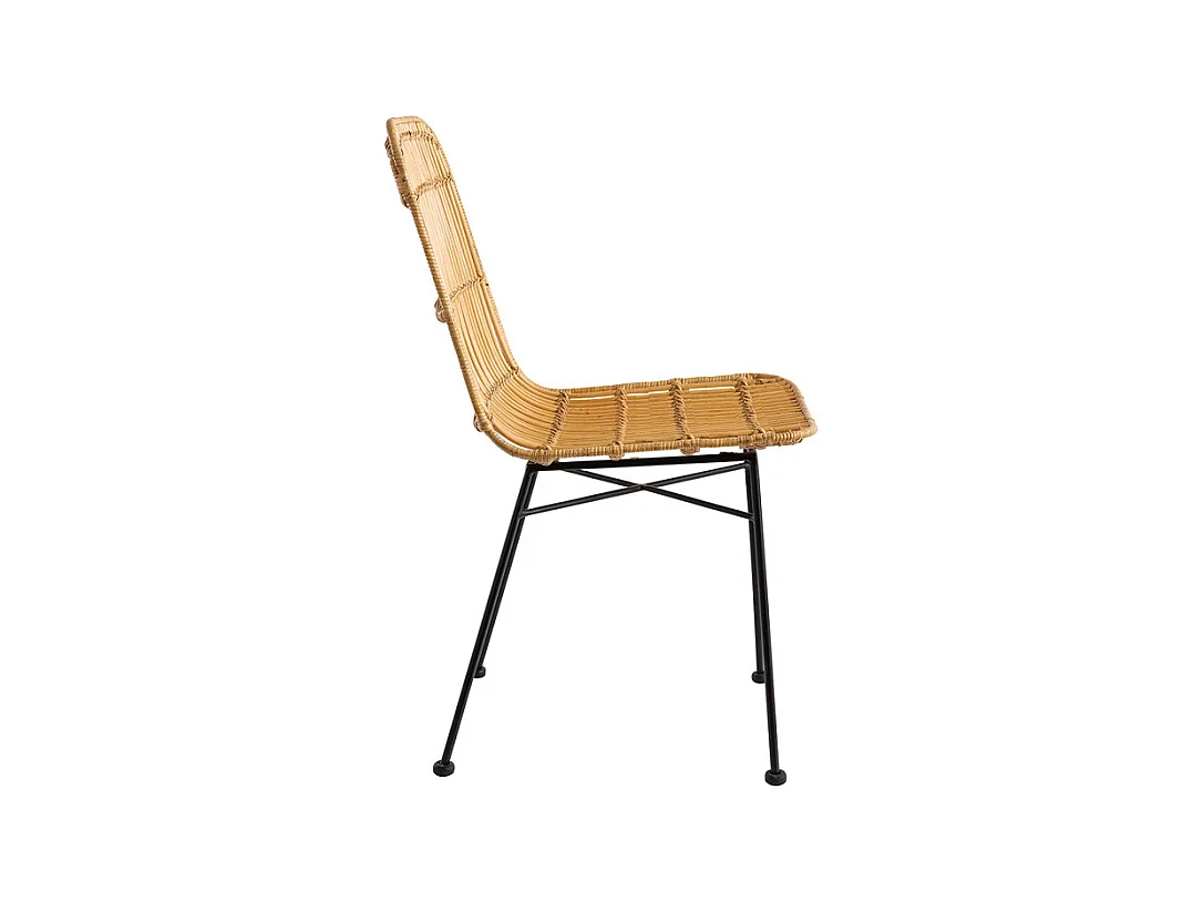 Sedie in rattan naturale set di 2 MALACCA