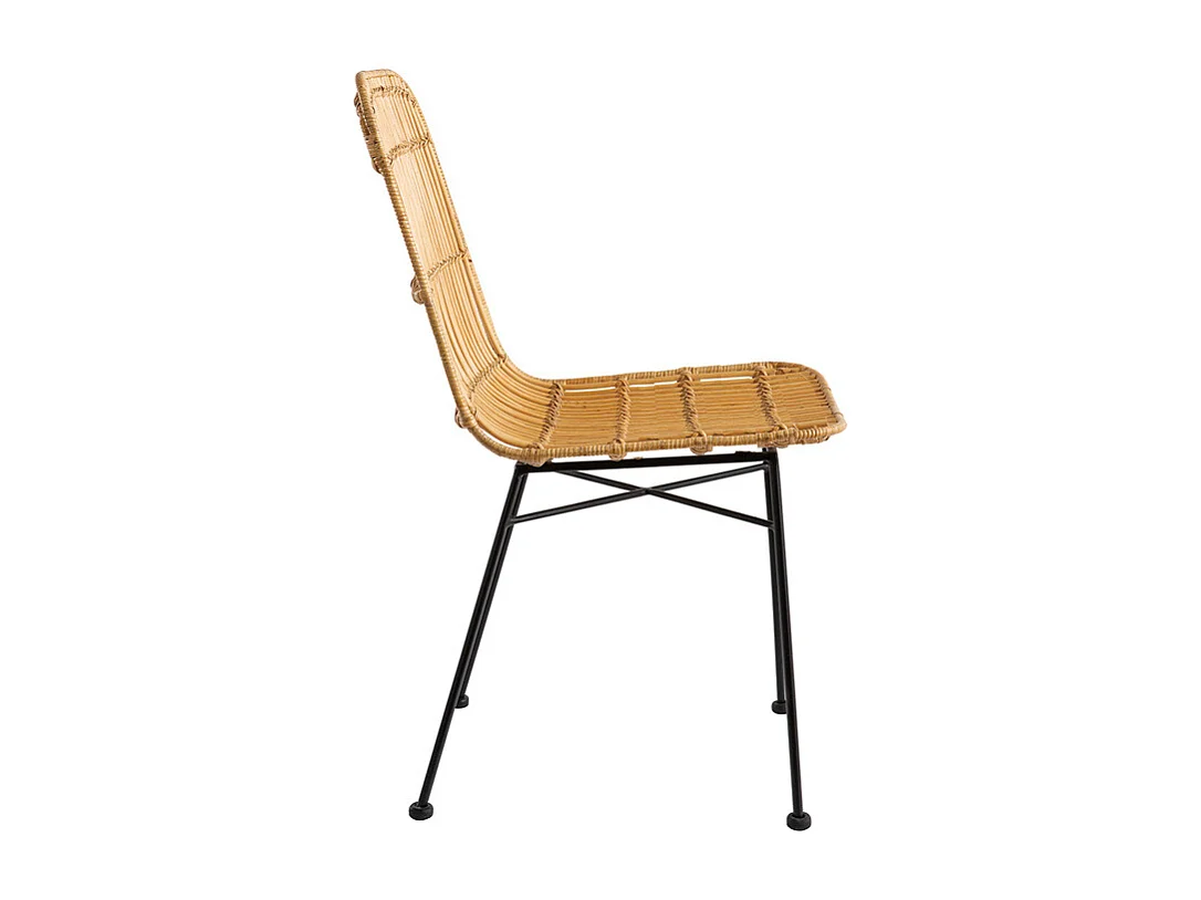 Stühle aus Rattan naturfarben 2-er Set MALACCA