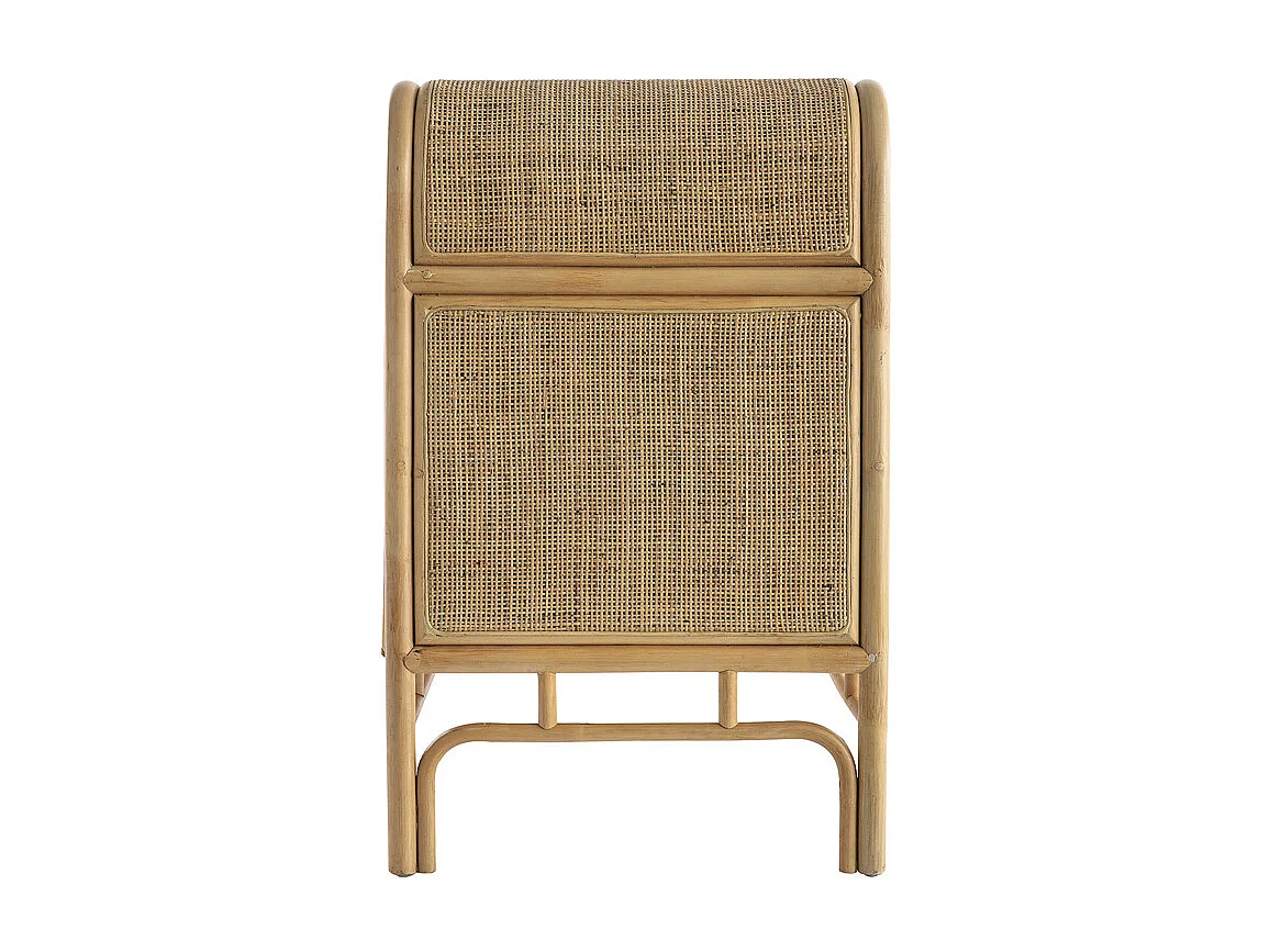 Kommode Rattan 3 Schubladen GALON