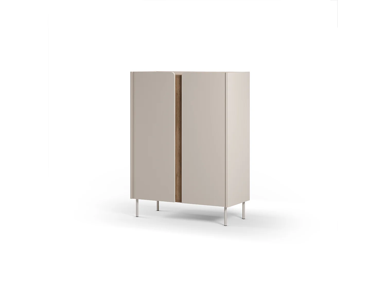 Kast Lucile - 90x40x120cm - Beige