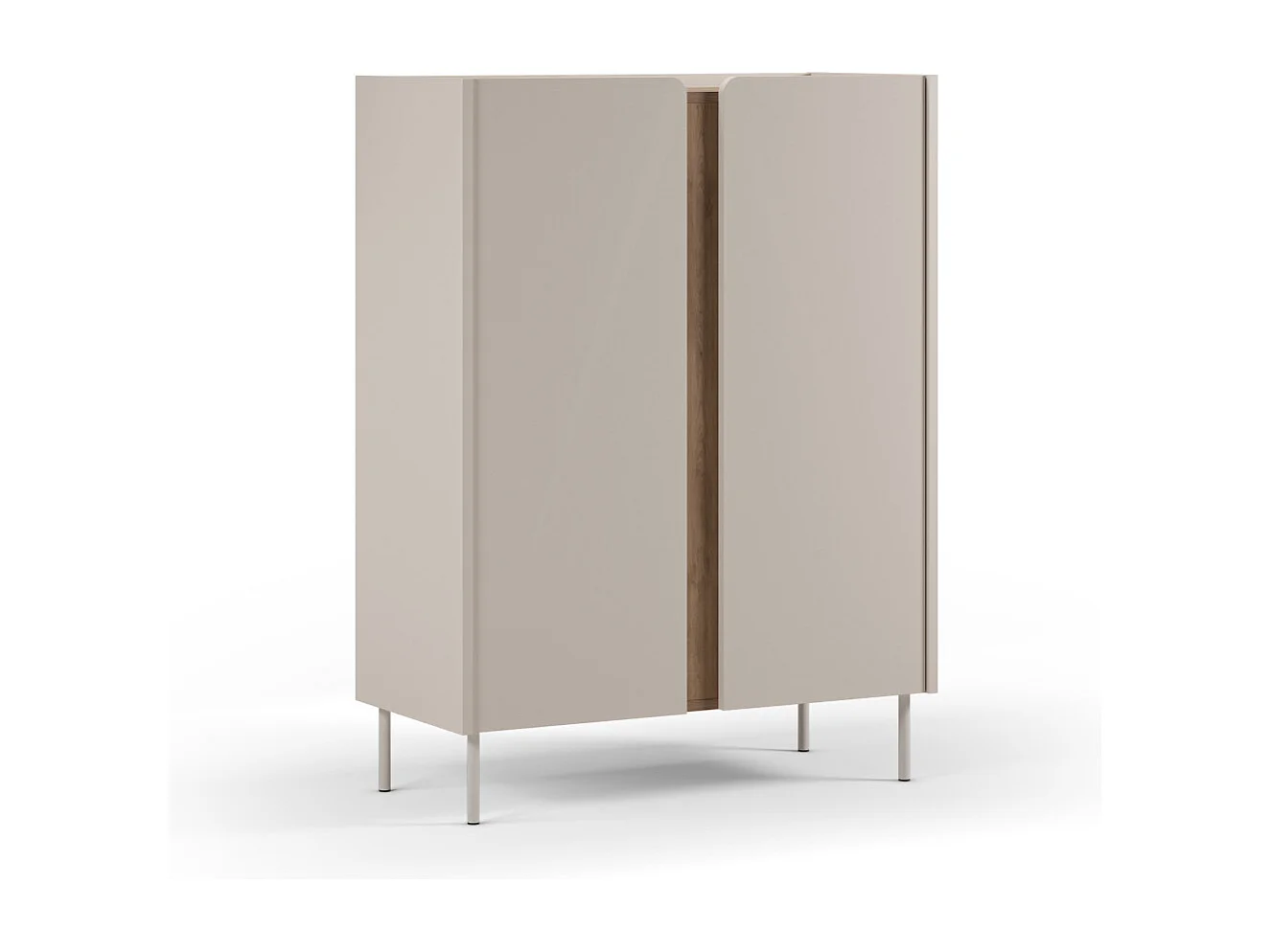 Kast Lucile - 90x40x120cm - Beige