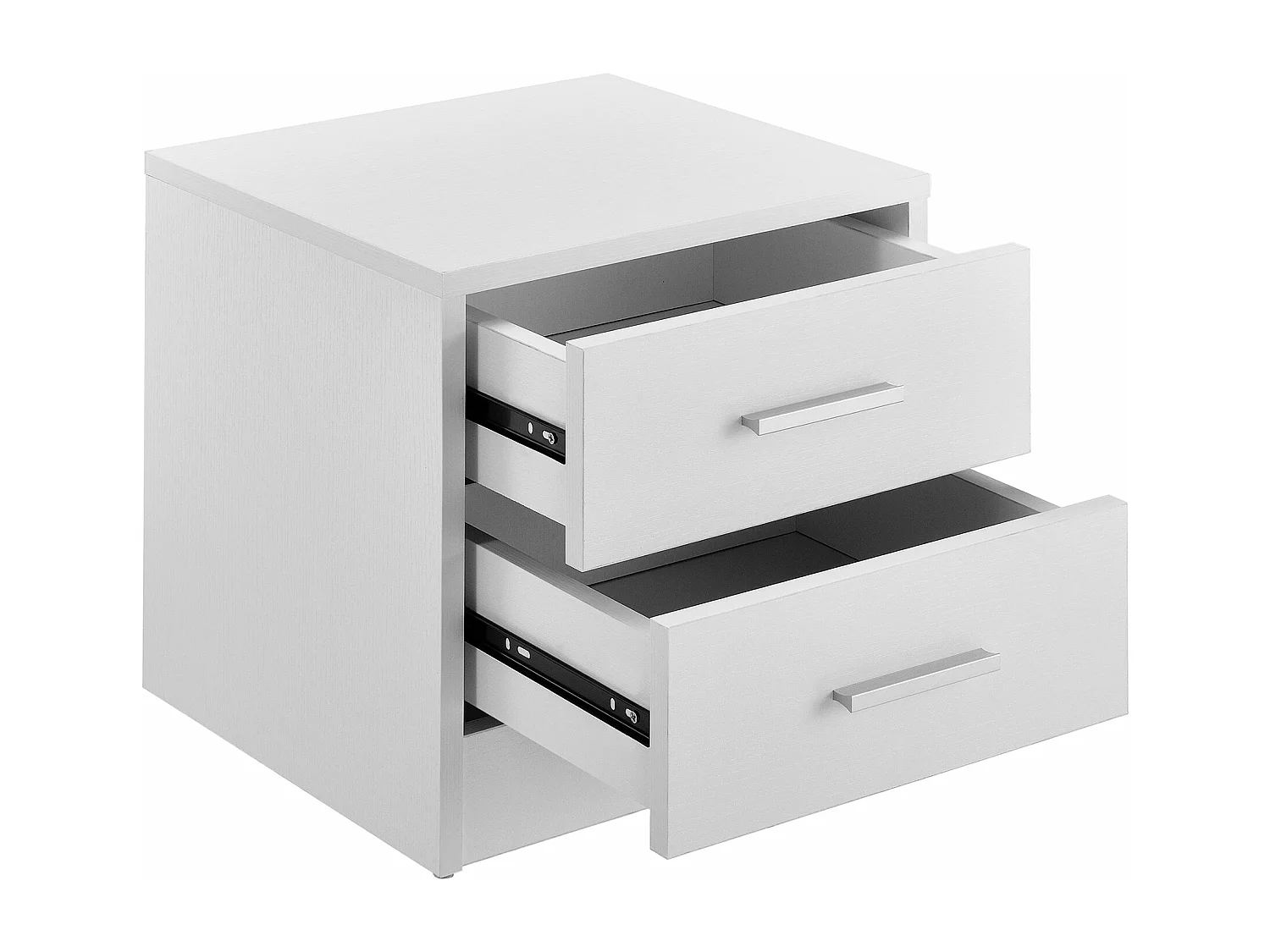 Comodino comodino 2 cassetti bianco 03_0004198