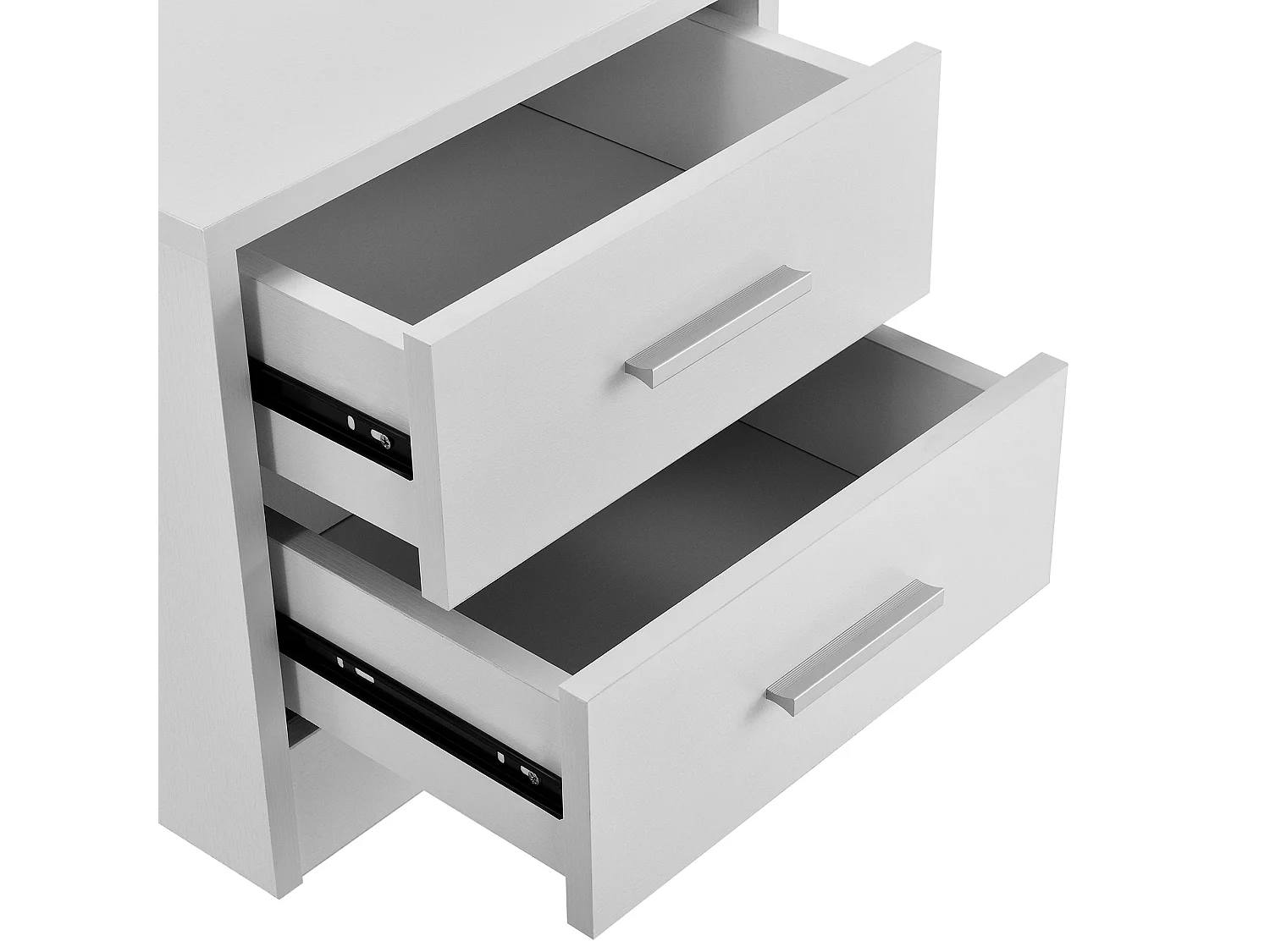 Comodino comodino 2 cassetti bianco 03_0004198