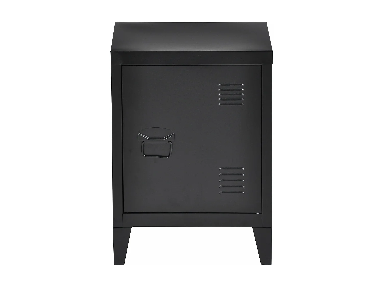 Conjunto de 2 mesas de cabeceira 57 x 40 x 30 cm preto 03_0008694