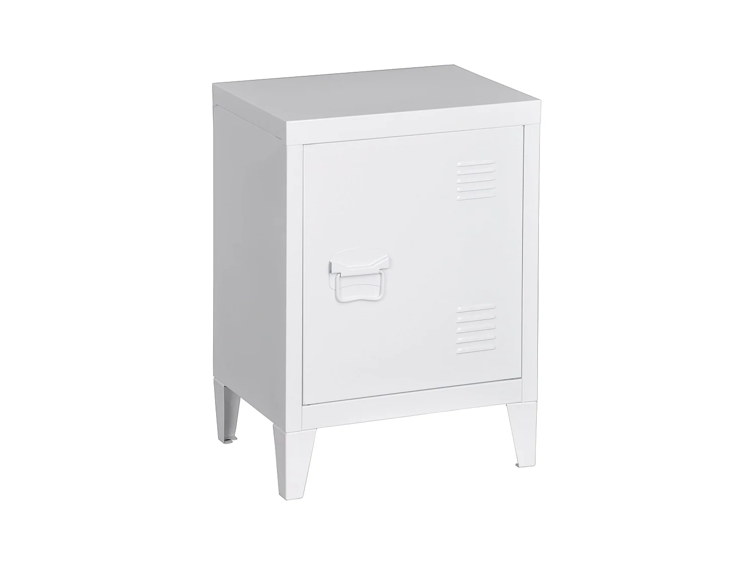 Table de chevet en blanche 40 x 30 x 57 cm 03_0008679