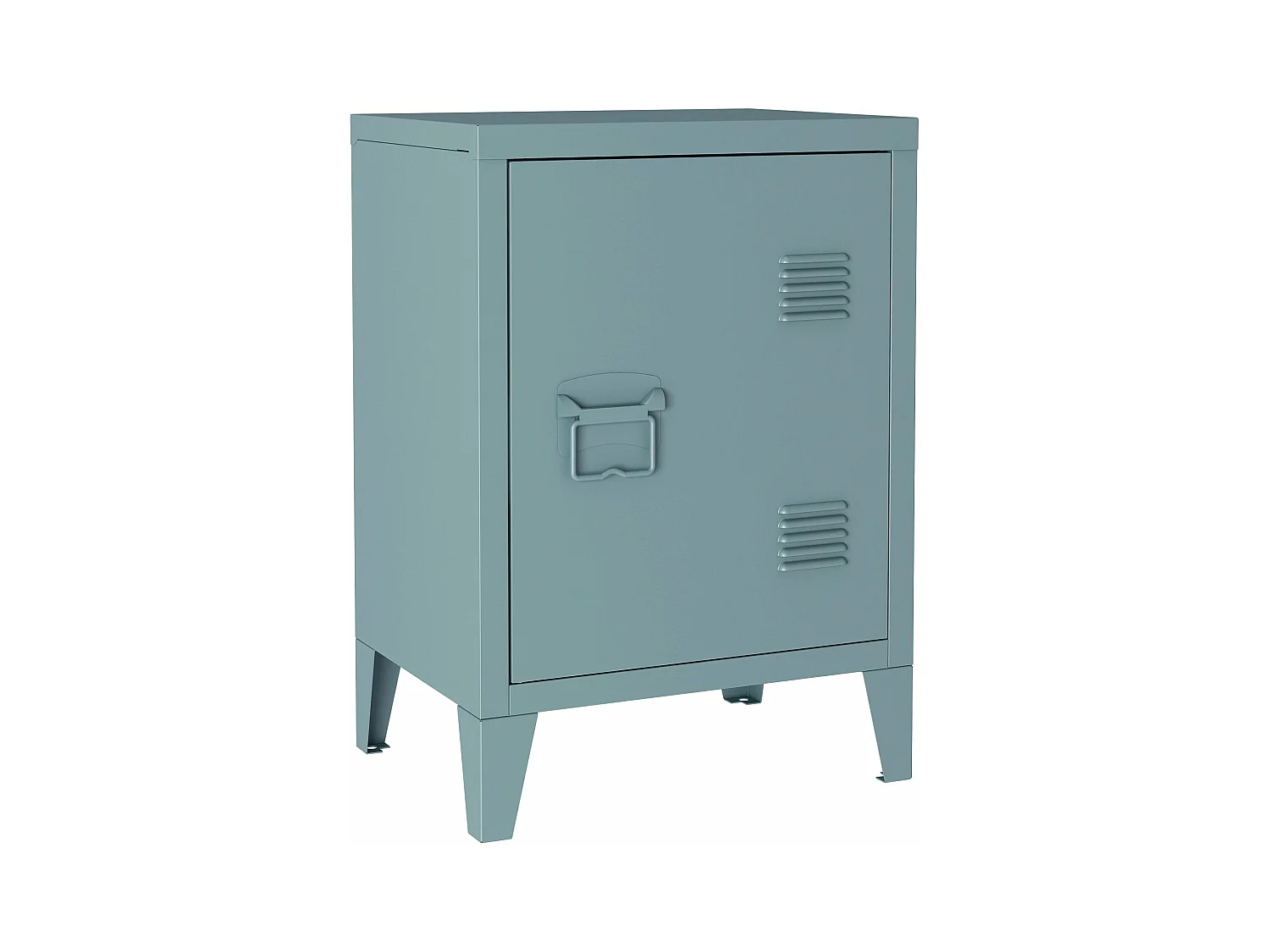 Table de chevet en bleue 40 x 30 x 57 cm 03_0008682