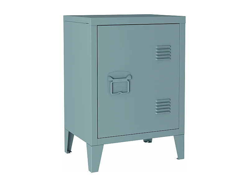 Table de chevet en bleue 40 x 30 x 57 cm 03_0008682