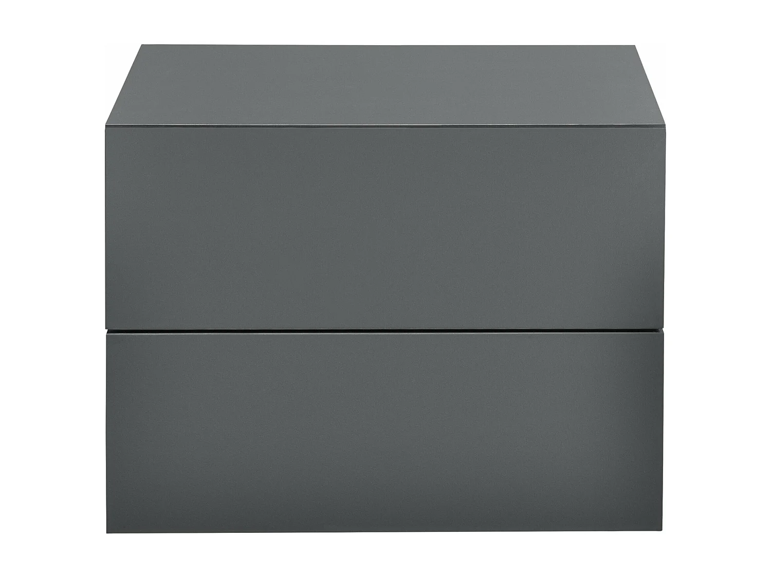 Mesa de cabeceira armário de parede com 2 gavetas mesa de cabeceira suspensa 40 cm cinza escuro 03_0000823