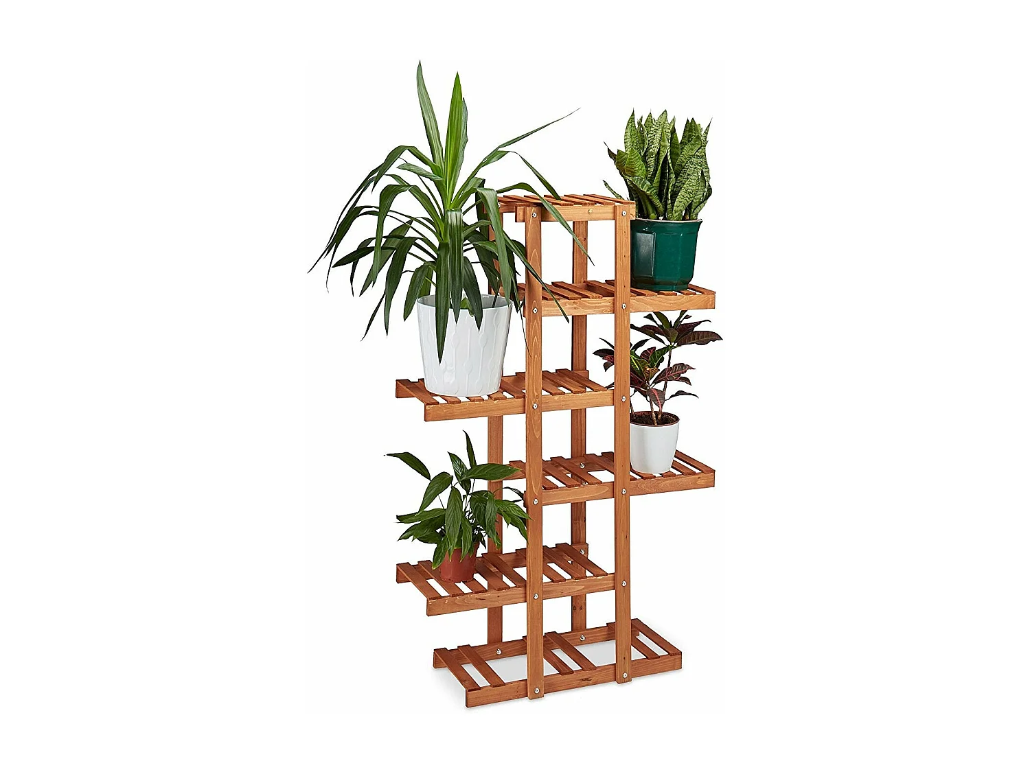 Etagère à fleurs en bois marron 125 x 81 x 25 cm 2213013/3