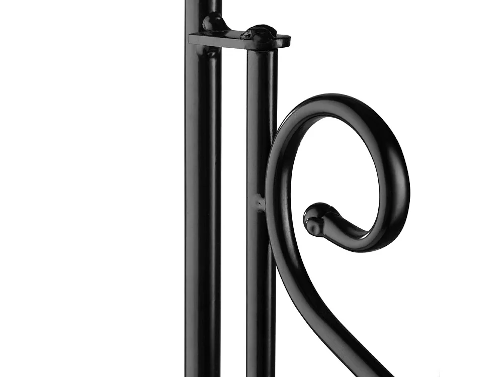 Estantería para plantas mosaico 3 niveles 114 cm negro/blanco 2208298