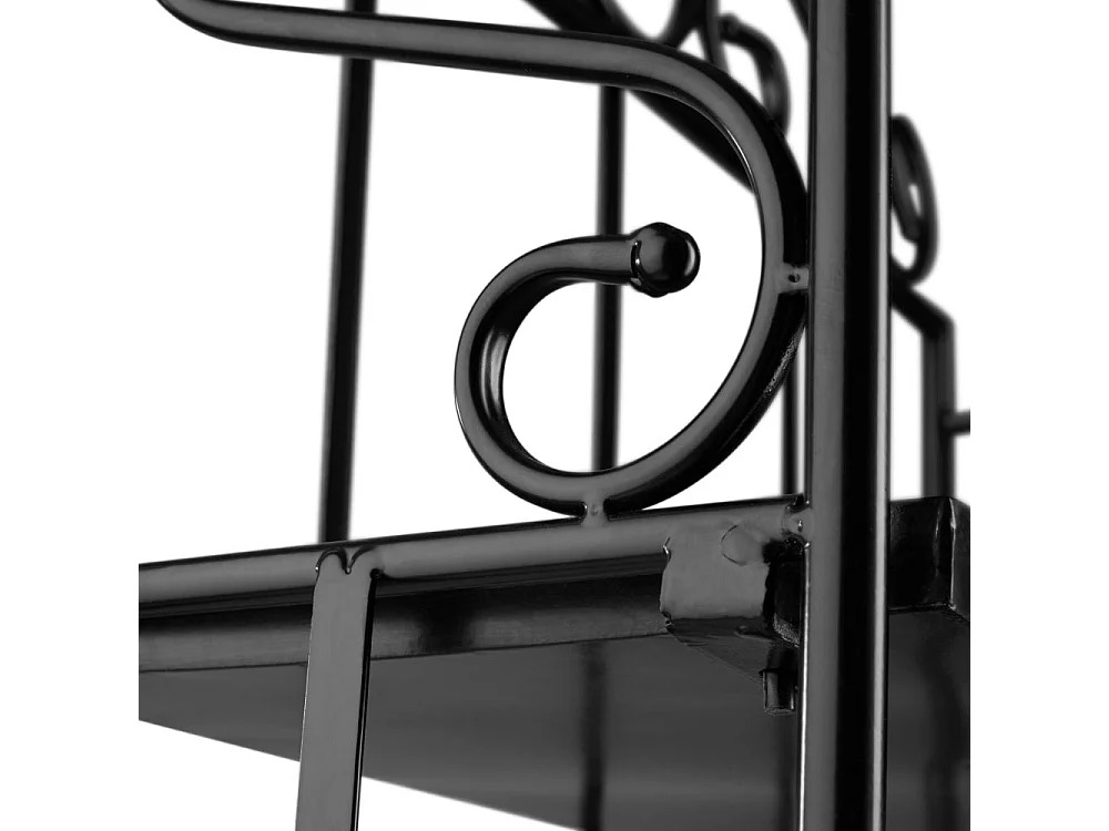 Étagère pour plantes mosaïque blanche 61 x 29 x 114 cm 2208298