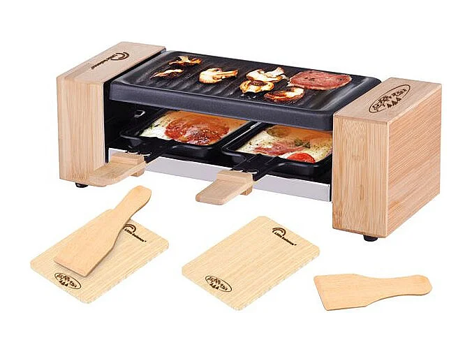 Raclette für 2 Personen Meuuuh Bois Little Balance - 320W