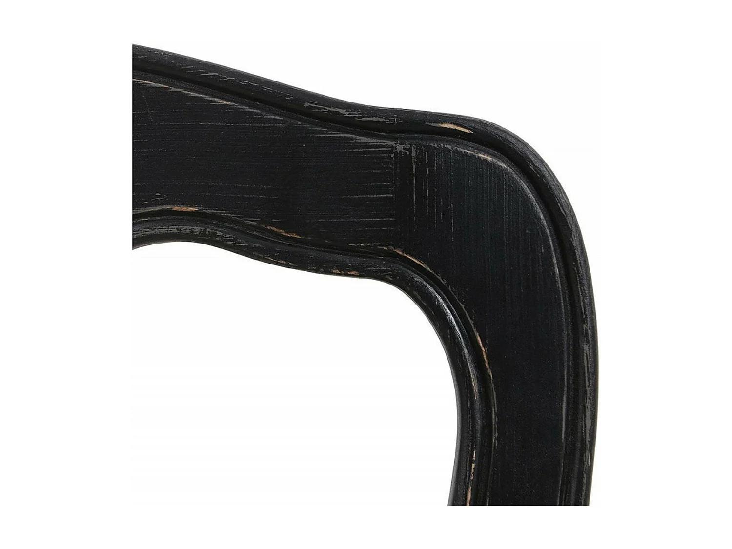 Lot de 2 chaises paillée pieds MDF Noir - Romance Interior's