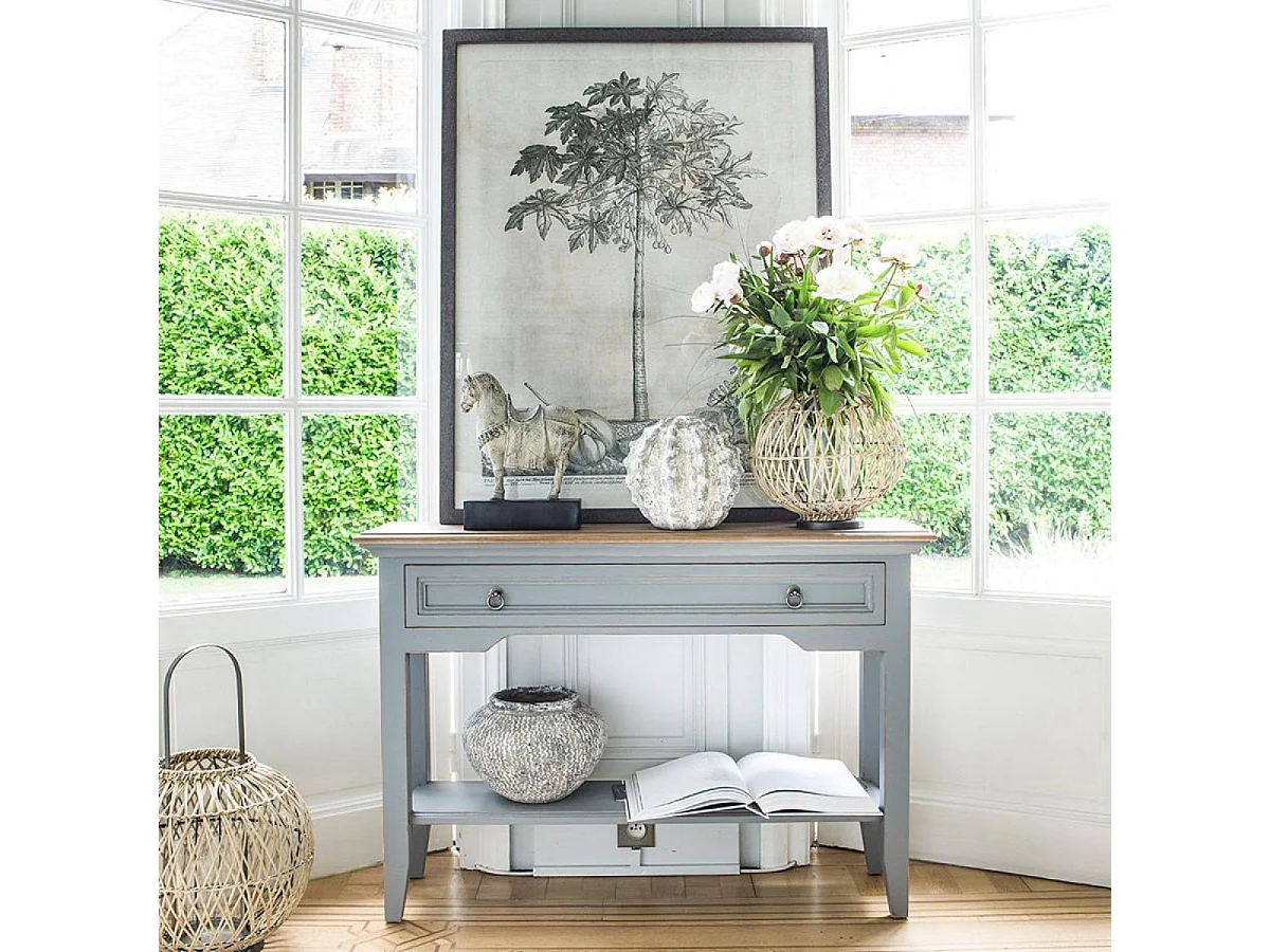 Tableau décoratif imprimé arbre 82x105 Bois Gris - Voyage Interior's