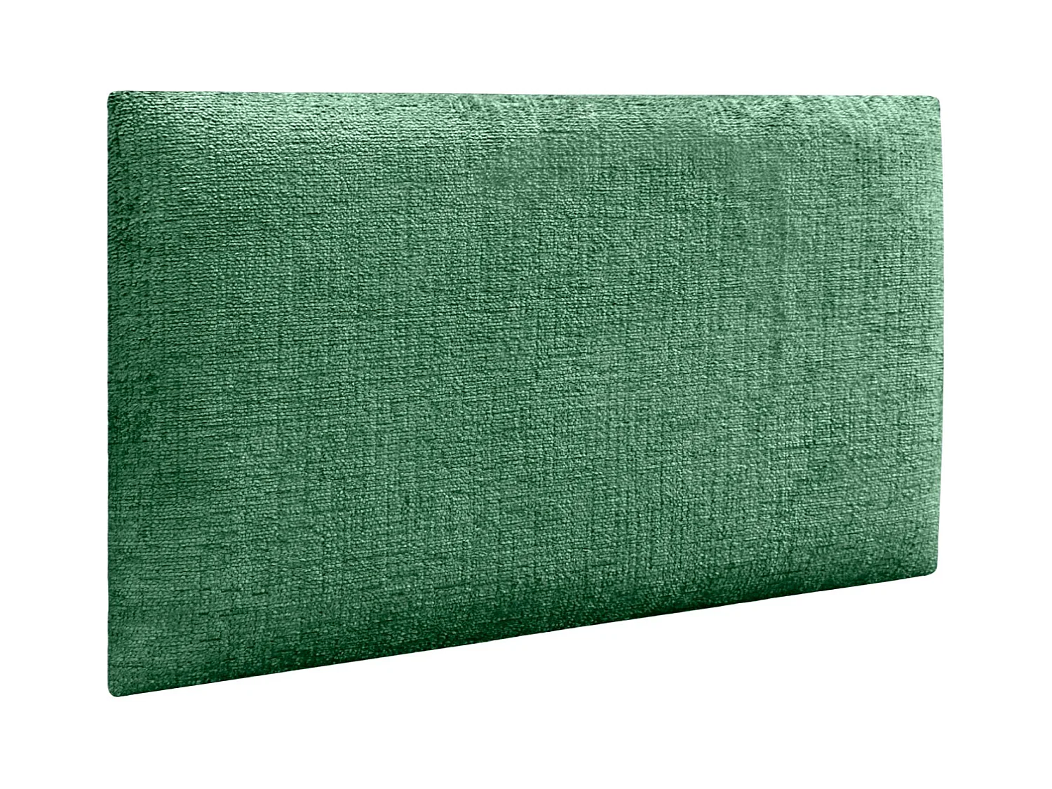 DHOME Zelfklevende akoestische wandpanelen, milieuvriendelijke wollen gestoffeerde panelen, absorberend, bescherming tegen stoten, hoofdborden (groen, 60x50cm)