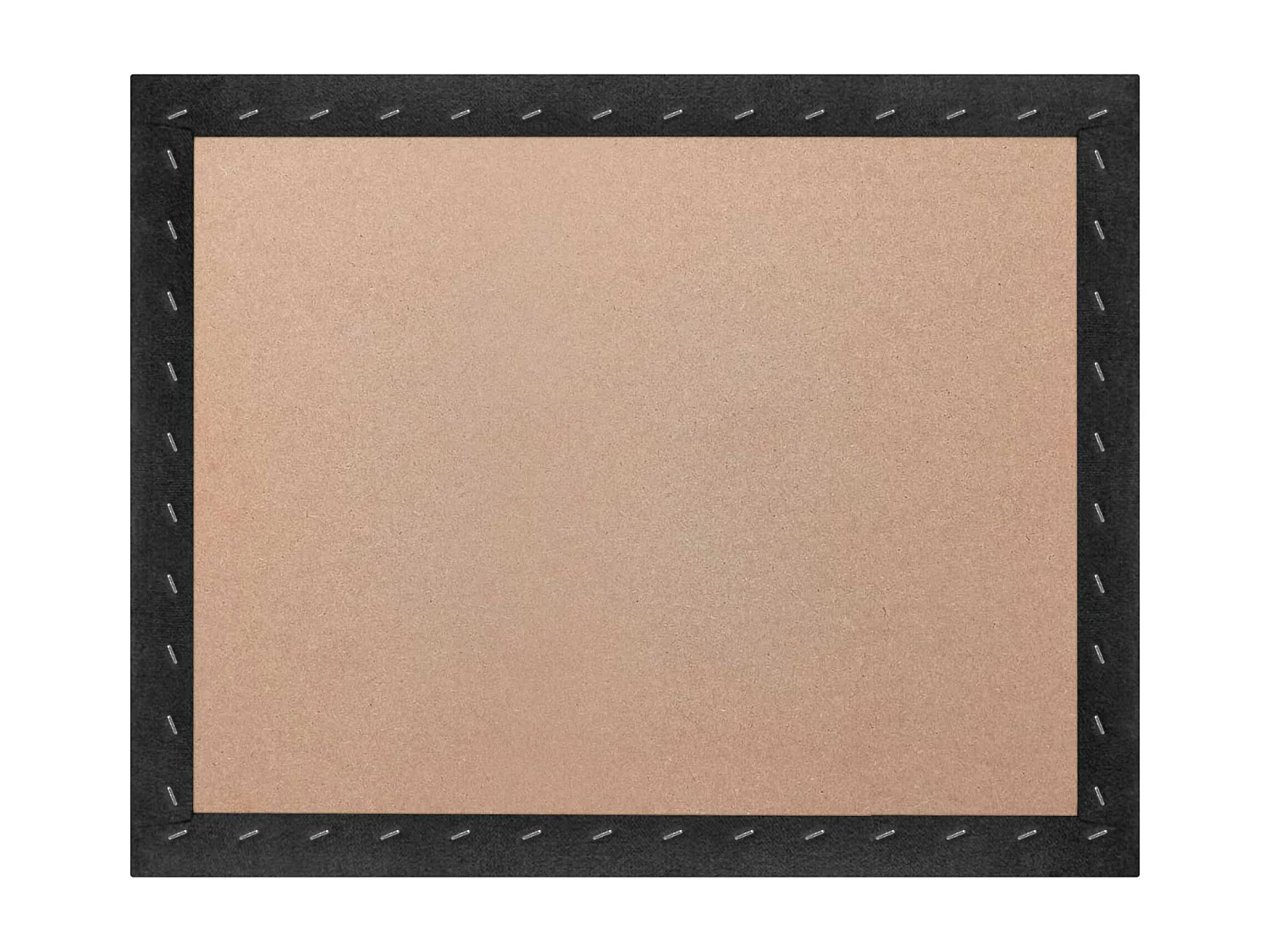 DHOME Gepolstertes Kopfteil aus Acualine-Stoff, aus selbstklebenden, austauschbaren Bettpaneelen, luxuriös gepolstertes Schlafzimmer (Schwarz, 190 cm)