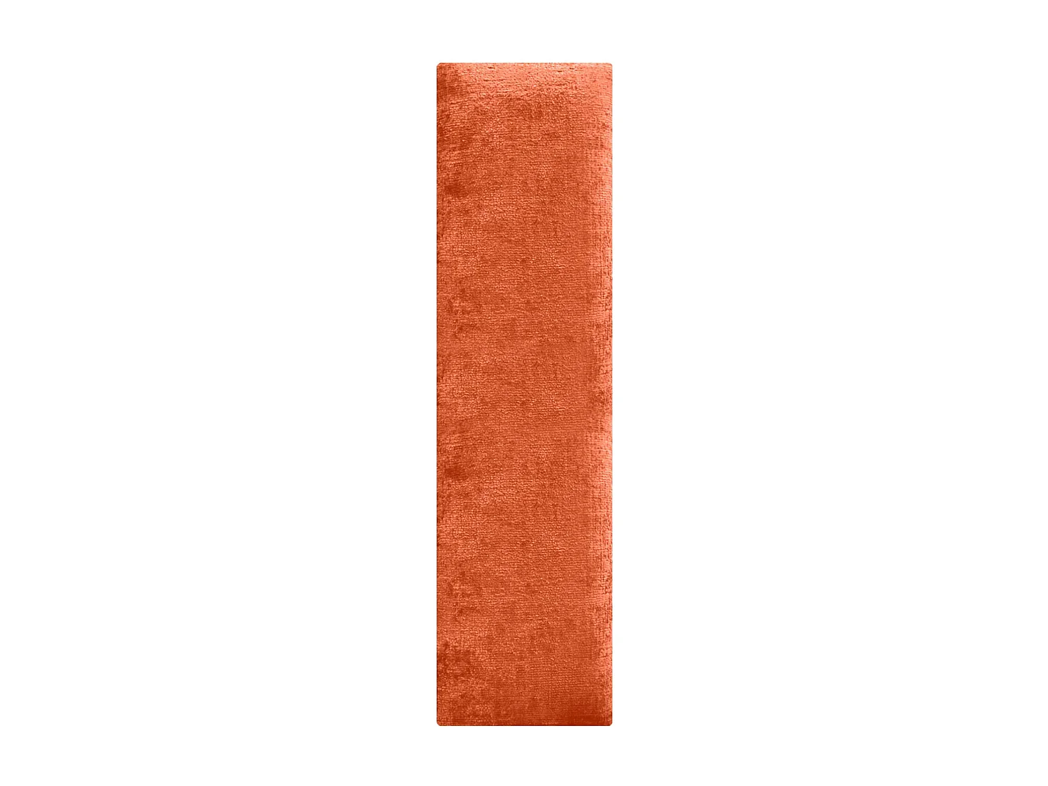 DHOME Paneles Tapizados de Lana Ecologica Autoadhesivos para Pared Acusticos Absorbentes Proteccion Impactos Cabeceros (Naranja, 60x30cm)