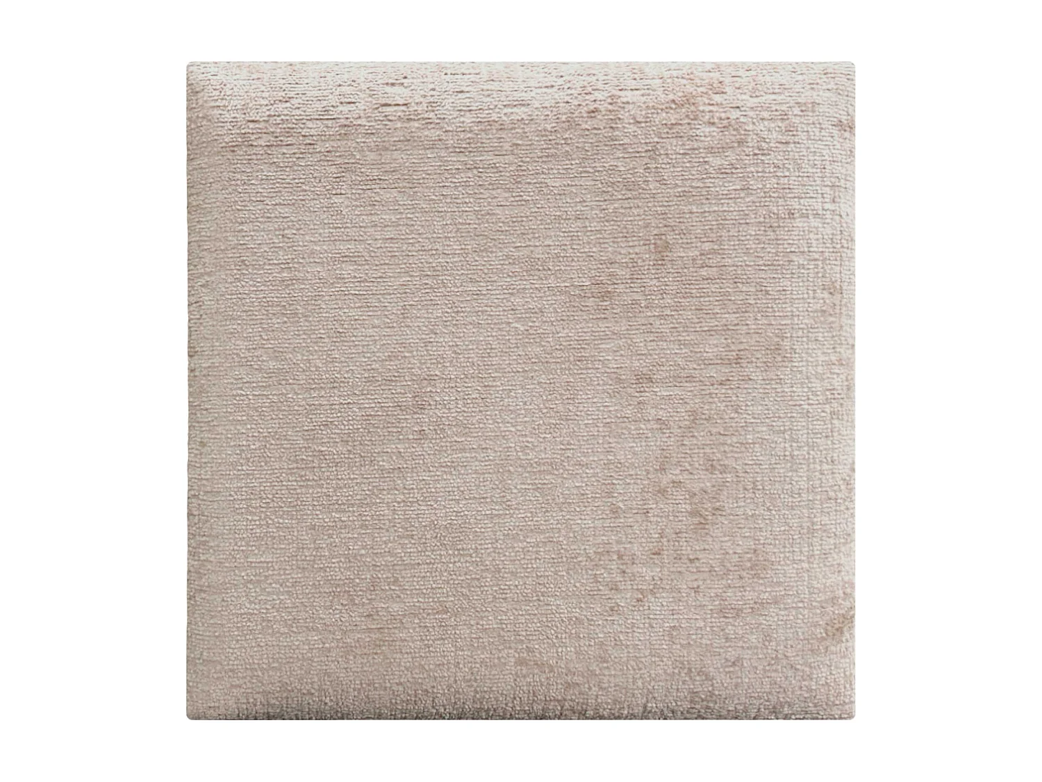 DHOME Lot de 1 panneau rembourré en laine écologique autocollant pour protection acoustique murale contre les chocs (Beige, 50 x 50 cm, x1)