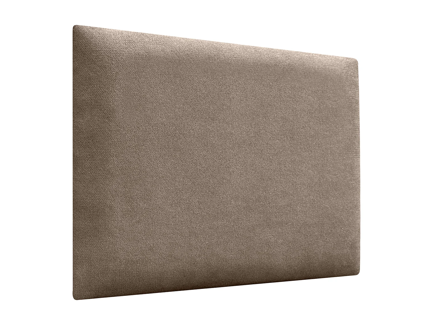 DHOME Gepolstertes Kopfteil aus Acualine-Stoff, aus selbstklebenden, austauschbaren Bettpaneelen, luxuriös gepolstertes Schlafzimmer (Erde, 80 cm)